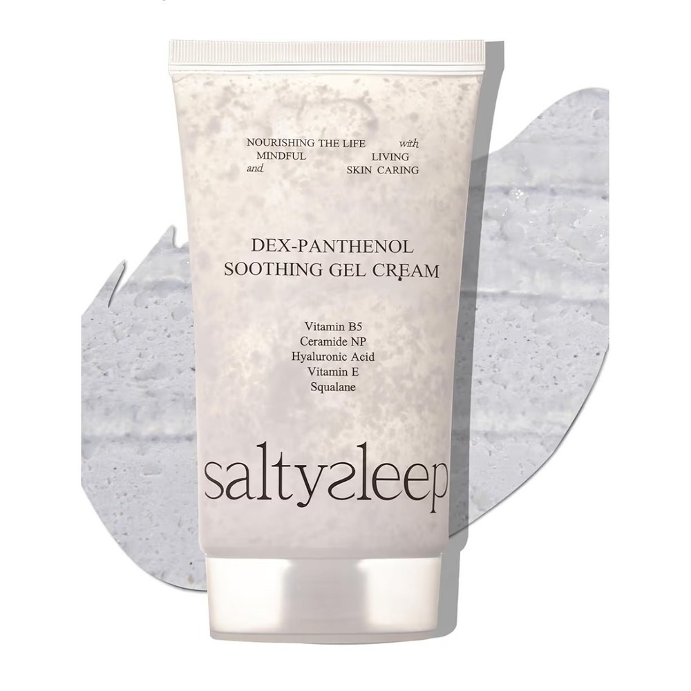 New Saltysleep Dex-Panthenol Soothing Gel Cream 3.38 Oz, EXP 2/2027